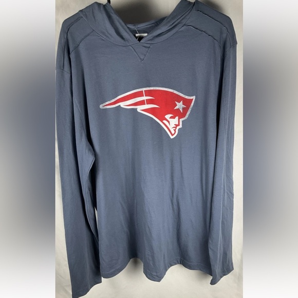 Fanatics Other - New England Patriots Men’s Gray Large Fanatics Pullover Hoodie NFL Lightweight